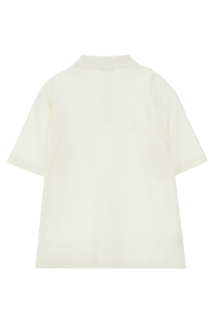 Поло з логотипом Білий KENZO JUNIOR K61105BIANCOSPORCO Поло з логотипом Білий KENZO JUNIOR K61105BIANCOSPORCO