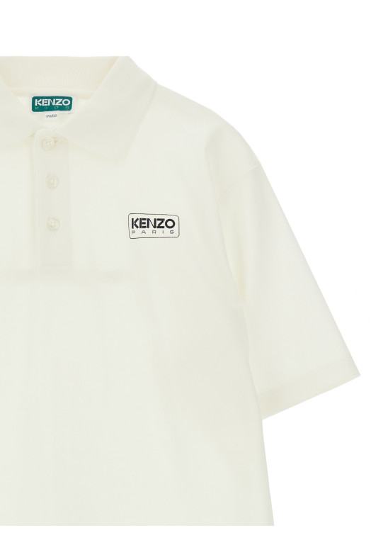Logo polo shirt White Logo polo shirt White