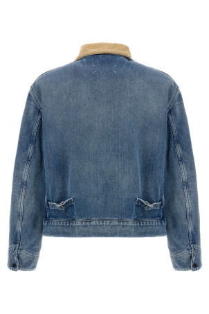 Джинсова куртка СИНЯ MAISON MARGIELA S50AM0636S30383961