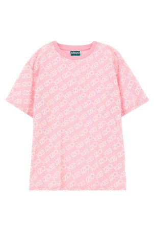 Футболка з логотипом Рожевий KENZO JUNIOR K61062ROSA Футболка з логотипом Рожевий KENZO JUNIOR K61062ROSA