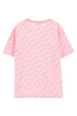 Футболка з логотипом Рожевий KENZO JUNIOR K61062ROSA Футболка з логотипом Рожевий KENZO JUNIOR K61062ROSA