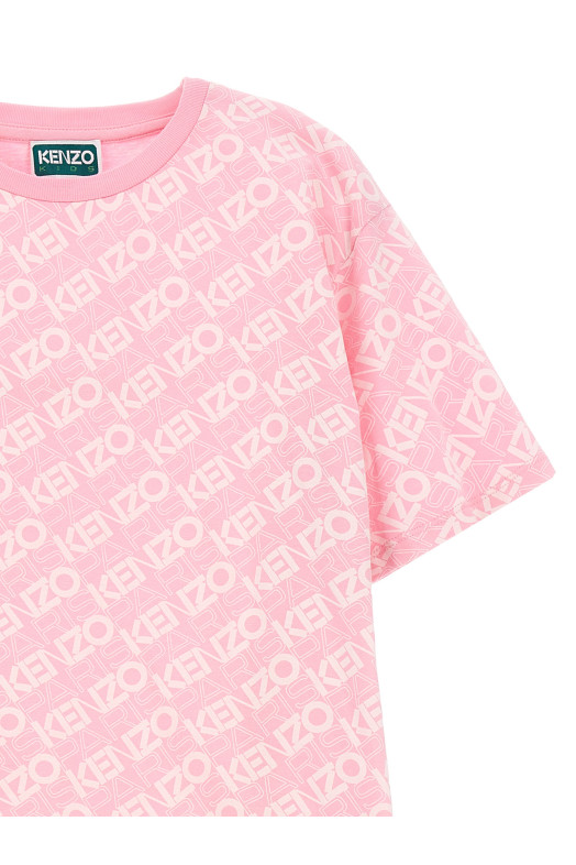 Футболка з логотипом Рожевий KENZO JUNIOR K61062ROSA Футболка з логотипом Рожевий KENZO JUNIOR K61062ROSA