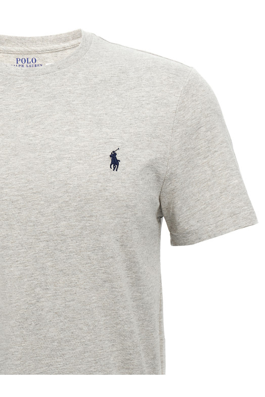 Футболка с вышивкой логотипа Серый POLO RALPH LAUREN 710680785002 Футболка с вышивкой логотипа Серый POLO RALPH LAUREN 710680785002