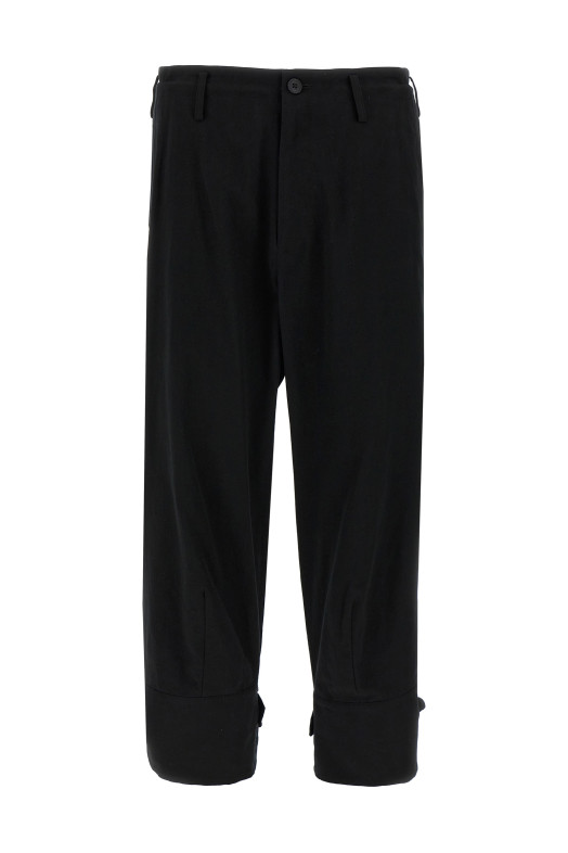 Брюки с принтом Черный YOHJI YAMAMOTO HPP38540BLACK1 Брюки с принтом Черный YOHJI YAMAMOTO HPP38540BLACK1