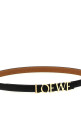Ремінь з логотипом LOEWE 'Lettering' Чорний E619Z16X161206 Ремінь з логотипом LOEWE 'Lettering' Чорний E619Z16X161206