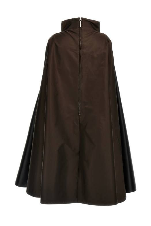 Two-tone trapeze dress Multicolor