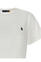 Футболка з вишивкою логотипу Біла POLO RALPH LAUREN 211898698005 Футболка з вишивкою логотипу Біла POLO RALPH LAUREN 211898698005