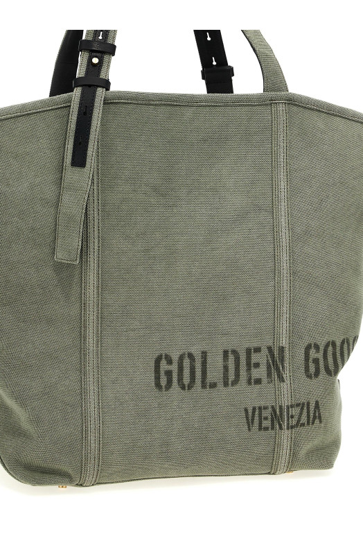 Сумка для покупок GOLDEN GOOSE '24.7' Сіра GWA00694A0006803567435674 Сумка для покупок GOLDEN GOOSE '24.7' Сіра GWA00694A0006803567435674