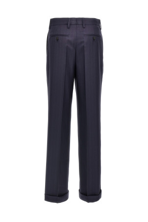 Pinstripe pants Blue Pinstripe pants Blue