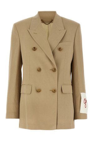 Heraldic buttons blazer Beige Heraldic buttons blazer Beige