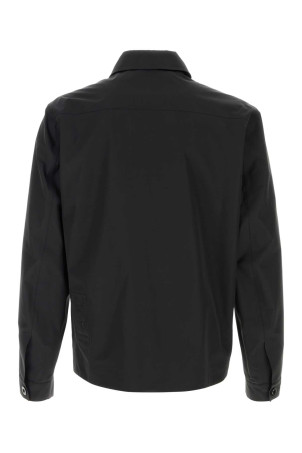 Black nylon blend Bonded shirt Black TEN C (25CTCUC11003006554) Black nylon blend Bonded shirt Black TEN C (25CTCUC11003006554)