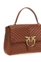 'Big Lady Love Bag Puff Chevron' handbag Brown 'Big Lady Love Bag Puff Chevron' handbag Brown