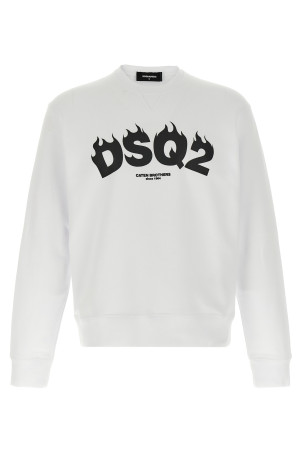 'Dsq2' sweatshirt Black-grey 'Dsq2' sweatshirt Black-grey