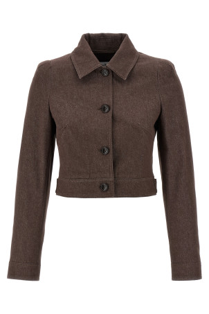 Блейзер MAX MARA 'Carpa' Коричневий 2511041013600002 Блейзер MAX MARA 'Carpa' Коричневий 2511041013600002