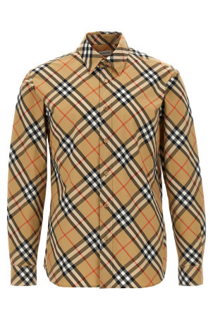Check shirt Beige Check shirt Beige
