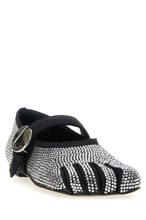 Черные балетки COPERNI 'Five-Toe' COPSH73F9010BLKSLV Черные балетки COPERNI 'Five-Toe' COPSH73F9010BLKSLV