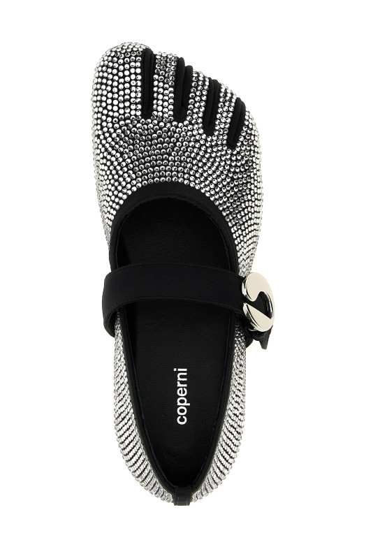 Черные балетки COPERNI 'Five-Toe' COPSH73F9010BLKSLV Черные балетки COPERNI 'Five-Toe' COPSH73F9010BLKSLV