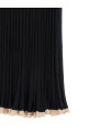 Ribbed skirt Black