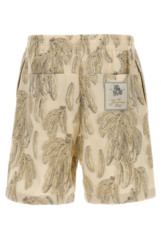 Шорты-бермуды JACQUEMUS 'Le Short Aloe' Бежевый 25E255PA13817481IE Шорты-бермуды JACQUEMUS 'Le Short Aloe' Бежевый 25E255PA13817481IE