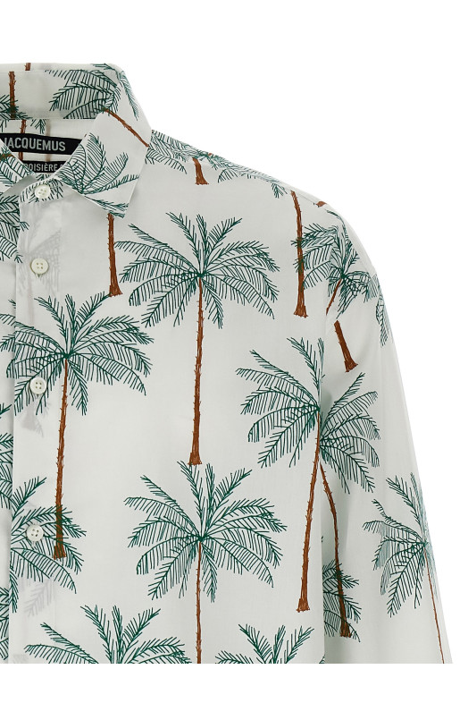 Сорочка JACQUEMUS 'La Chemise Simon' Біла 25E255SH00116779BY Сорочка JACQUEMUS 'La Chemise Simon' Біла 25E255SH00116779BY