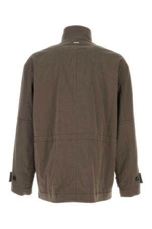 Mud stretch cotton jacket SALVATORE FERRAGAMO (144396782553) Mud stretch cotton jacket SALVATORE FERRAGAMO (144396782553)