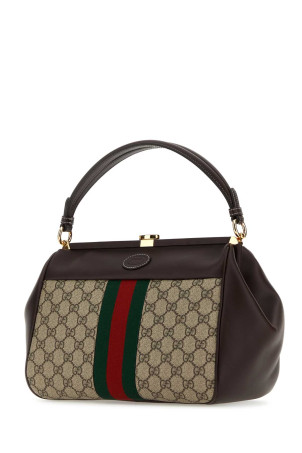 GG Supreme Сумка из ткани и кожи GUCCI (726428FABG8) GG Supreme Сумка из ткани и кожи GUCCI (726428FABG8)