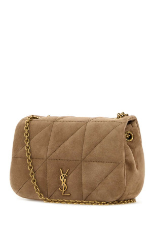 Міні-сумка через плече Jamie 4.3 з замші капучино SAINT LAURENT (8060251U807) Міні-сумка через плече Jamie 4.3 з замші капучино SAINT LAURENT (8060251U807)