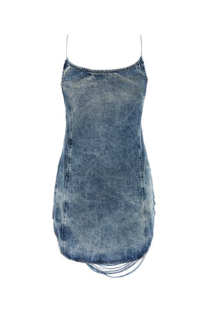 Denim De-Dra mini dress DIESEL (A189640CMBP) Denim De-Dra mini dress DIESEL (A189640CMBP)