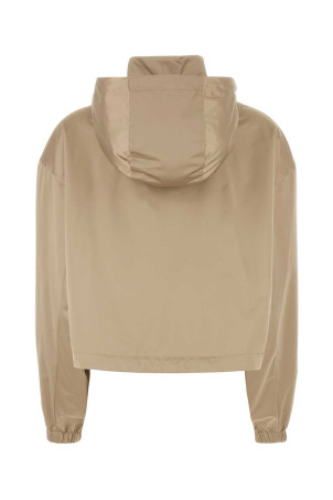 Cappuccino polyester windbreaker FENDI (FAN198AT8H) Cappuccino polyester windbreaker FENDI (FAN198AT8H)