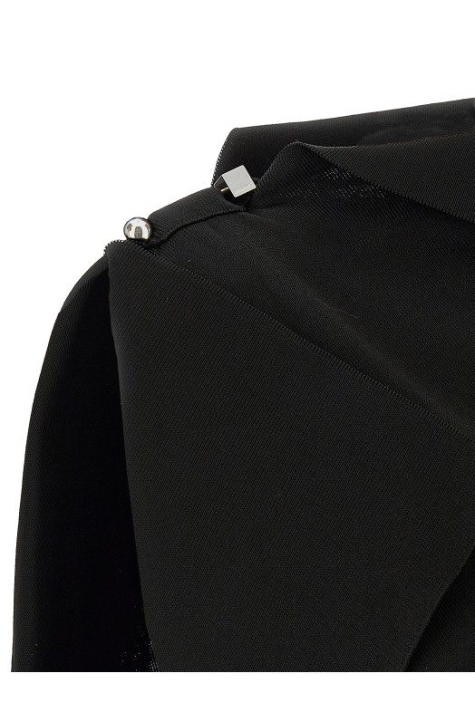 'La Mini Robe Trapèze' dress Black 'La Mini Robe Trapèze' dress Black