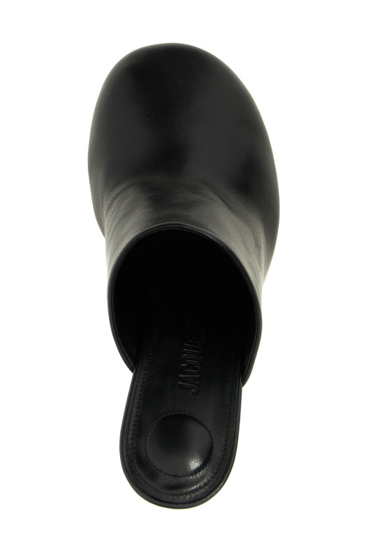 Черные мюли Les Mules BisouJACQUEMUS ' 25E251FO1613073990 Черные мюли Les Mules BisouJACQUEMUS ' 25E251FO1613073990