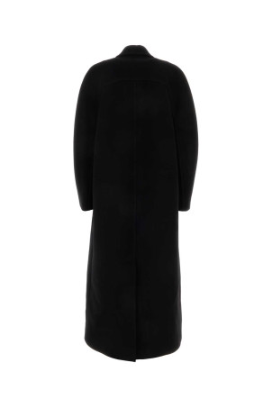 Black wool blend oversize coat Black ALEXANDER MCQUEEN (759978QKAA9) Black wool blend oversize coat Black ALEXANDER MCQUEEN (759978QKAA9)