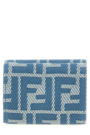 'Micro Trifold Baguette' wallet BLUE 'Micro Trifold Baguette' wallet BLUE
