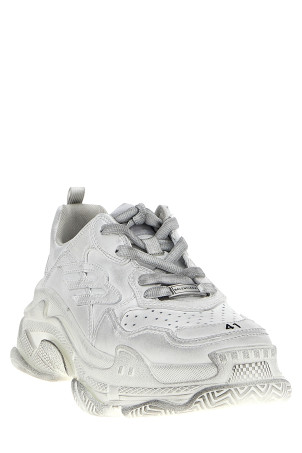 Кросівки BALENCIAGA 'Triple S Sporty' білі 803241WTSSL9000 Кросівки BALENCIAGA 'Triple S Sporty' білі 803241WTSSL9000