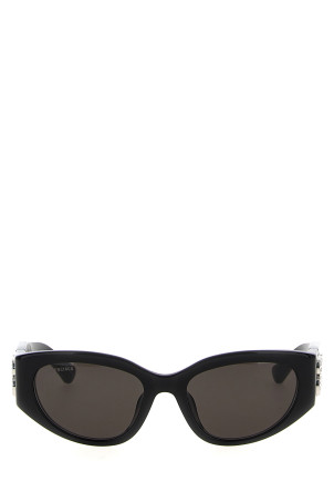 'Bossy Round AF' Sunglasses Black 'Bossy Round AF' Sunglasses Black