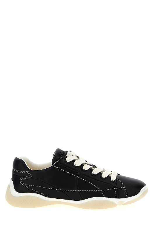 Кроссовки из наппы Черный PRADA 1E942NF025038F0632 Кроссовки из наппы Черный PRADA 1E942NF025038F0632