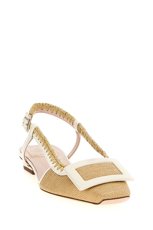 'Belle Vivier' slingback Beige 'Belle Vivier' slingback Beige