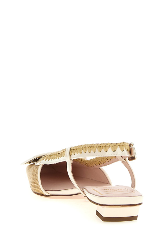 'Belle Vivier' slingback Beige 'Belle Vivier' slingback Beige