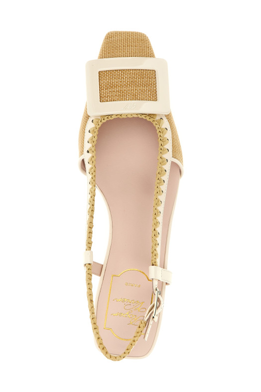 'Belle Vivier' slingback Beige 'Belle Vivier' slingback Beige