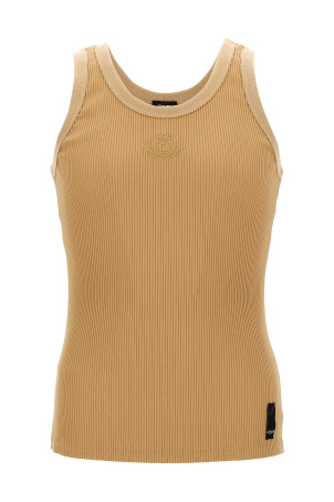Майка FENDI ' Crest' Бежевый FY1278AU9KF0QWN Майка FENDI ' Crest' Бежевый FY1278AU9KF0QWN