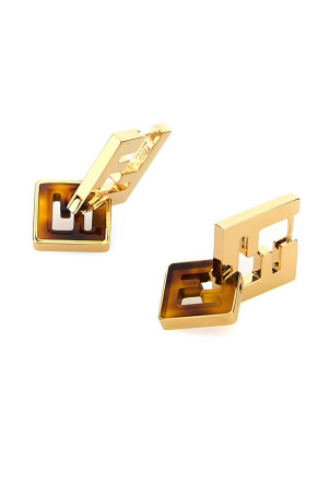Printed plexiglass and metal Forever Fendi earrings FENDI (8AK206ALI0) Printed plexiglass and metal Forever Fendi earrings FENDI (8AK206ALI0)