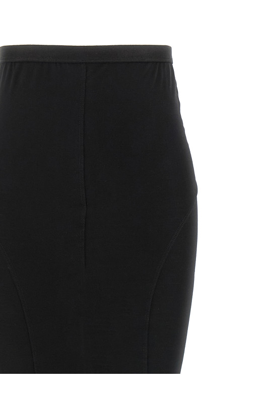 'Jersey Lido' skirt Black