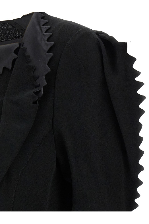 Креповий топ Cady Чорний PRADA P991MSOOO15VRF0002 Креповий топ Cady Чорний PRADA P991MSOOO15VRF0002