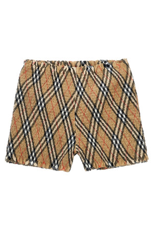 Шорти-бермуди в клітинку Бежеві BURBERRY 8100074SANDIPCHECK Шорти-бермуди в клітинку Бежеві BURBERRY 8100074SANDIPCHECK