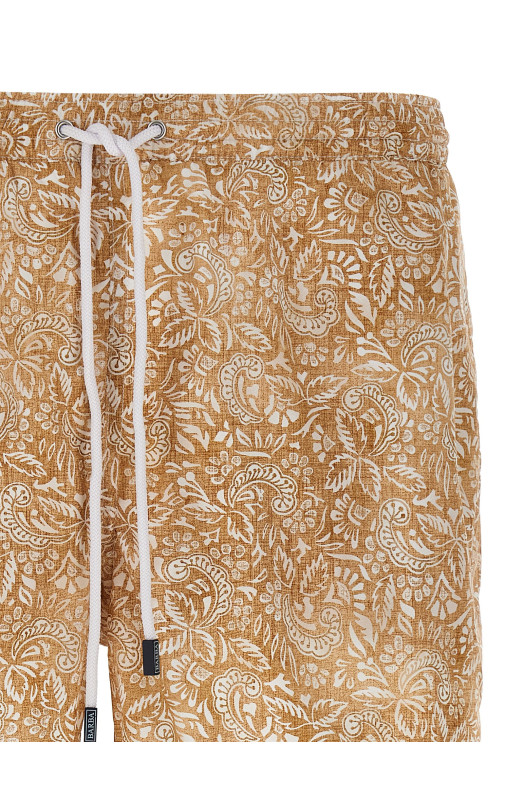 Купальник с цветочным узором пейсли Коричневый BARBA 486070001 Купальник с цветочным узором пейсли Коричневый BARBA 486070001