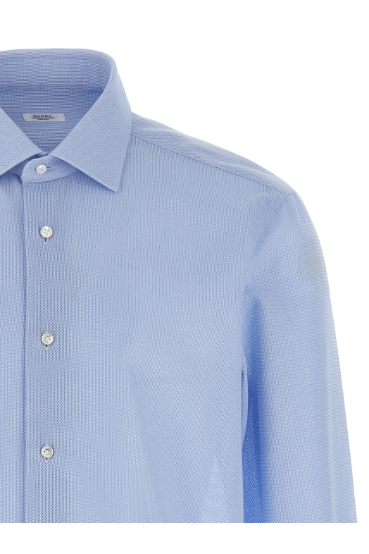Рубашка с сотами СИНИЙ BARBA D2U12P01470070003 Рубашка с сотами СИНИЙ BARBA D2U12P01470070003
