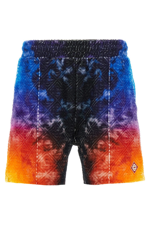 'The Gradient Towelling' bermuda shorts Multicolor 'The Gradient Towelling' bermuda shorts Multicolor