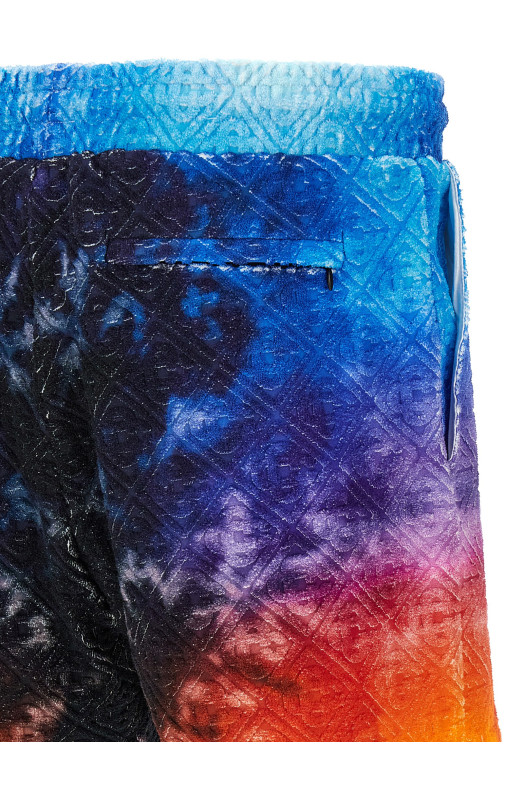 'The Gradient Towelling' bermuda shorts Multicolor 'The Gradient Towelling' bermuda shorts Multicolor