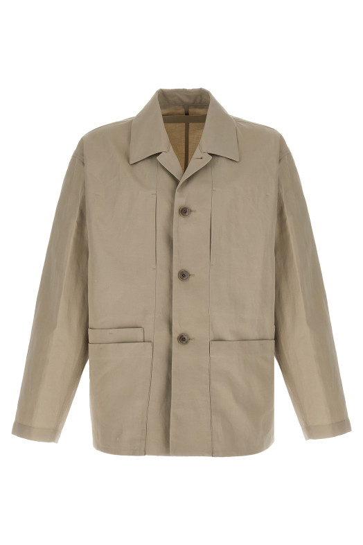 Куртка LEMAIRE 'Boxy SB Workwear' Бежевий OW1148LF1350BG200 Куртка LEMAIRE 'Boxy SB Workwear' Бежевий OW1148LF1350BG200