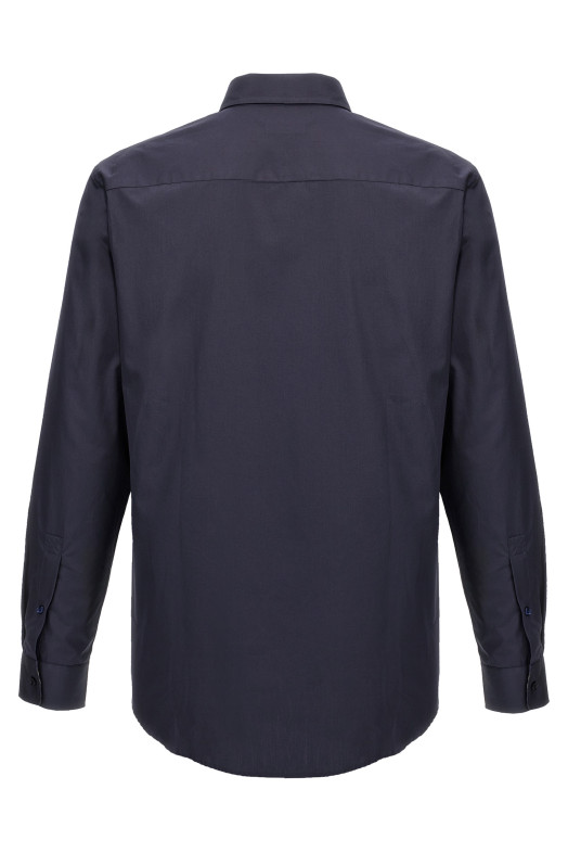 Сорочка з вишивкою логотипу Синя BURBERRY 8105133INDIGO Сорочка з вишивкою логотипу Синя BURBERRY 8105133INDIGO